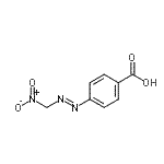 CAS#: 212519-36-3, 4-[(E)-(Nitromethyl)Diazenyl]Benzoic Acid
