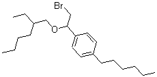 CAS 登录号：21270-07-5， [alpha-(溴甲基)-4-己基苄基](2-乙基己基)醚