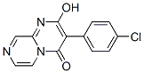CAS 登录号：21271-32-9， 3-(P-氯苯基)-2-羟基-4H-吡嗪并[1,2-a]嘧啶-4-酮