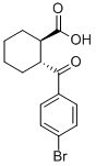 CAS#: 212757-09-0, trans-2-(4-Bromobenzoyl)-1-Cyclohexane-Carboxylic Acid