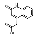 CAS#: 21298-80-6, (2-Oxo-1,2-Dihydro-4-Quinolinyl)Acetic Acid