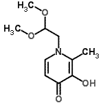 CAS#: 213026-86-9, 1-(2,2-Dimethoxyethyl)-3-Hydroxy-2-Methyl-4(1H)-Pyridinone