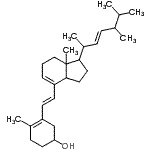 CAS#: 21307-05-1, (6E,22E)-9,10-Secoergosta-5(10),6,8,22-Tetraen-3-Ol