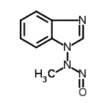 CAS#: 213206-25-8, N-Methyl-N-Nitroso-1H-Benzimidazol-1-Amine