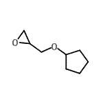 CAS#: 21324-93-6, 2-[(Cyclopentyloxy)Methyl]Oxirane