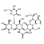 CAS#: 213250-53-4, 6-Deoxy-alpha-D-Talopyranosyl-(1->3)-[alpha-L-Talopyranosyl-(1->4)]-2-Acetamido-2-Deoxy-beta-D-Talopyranosyl-(1->3)-alpha-L-Idopyranosyl-(1->4)-L-Arabino-Hexose