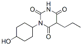 CAS 登录号:21330-84-7, 1-(4-羟基环己基)-5-丙基巴比妥酸