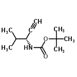 CAS#: 213315-70-9, 2-Methyl-2-Propanyl [(3R)-4-Methyl-1-Pentyn-3-Yl]Carbamate