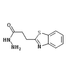 CAS#: 21344-57-0, 3-(1,3-Benzothiazol-2-Yl)Propanehydrazide