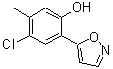 CAS#: 213690-32-5, 4-Chloro-5-Methyl-2-(1,2-Oxazol-5-Yl)Phenol