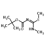 CAS#: 213739-25-4, 2-Methyl-2-Propanyl [(E)-(Methylamino)(Methylsulfanyl)Methylene]Carbamate