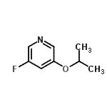 CAS#: 213766-03-1, 3-Fluoro-5-Isopropoxypyridine