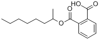 CAS 登录号：21395-09-5， (+/-)-邻苯二甲酸单-2-辛酯