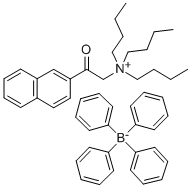 CAS#: 214074-77-8, N-(2-[2-Naphthyl]-2-Oxo-Ethyl)-N,N,N-Tributylammonium Tetraphenylborate