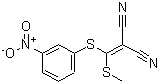 CAS#: 214330-83-3, {(Methylsulfanyl)[(3-Nitrophenyl)Sulfanyl]Methylene}Malononitrile