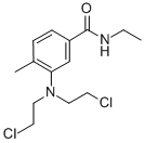 CAS#: 21447-85-8, 3-(Bis(2-Chloroethyl)Amino)-N-Ethyl-p-Toluamide