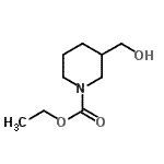 CAS 登录号：214548-40-0， 乙基3-(羟基甲基)-1-哌啶羧酸酯
