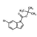 CAS#: 214614-97-8, 2-Methyl-2-Propanyl 6-Bromo-1H-Indole-1-Carboxylate