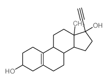 CAS 登录号：21466-08-0， (17R)-19-去甲孕甾-5(10)-烯-20-炔-3alpha,17-二醇