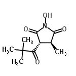 CAS#: 214679-34-2, (3R,4S)-3-(2,2-Dimethylpropanoyl)-1-Hydroxy-4-Methyl-2,5-Pyrrolidinedione