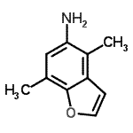 CAS#: 214682-84-5, 4,7-Dimethyl-1-Benzofuran-5-Amine