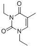 CAS 登录号：21472-93-5， 1,3-二乙基-5-甲基-2,4(1H,3H)-嘧啶二酮