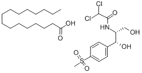 CAS#: 21478-01-3, [R-(R*,R*)]-Hexadecanoic Acid 2-[(Dichloroacetyl)Amino]-3-Hydroxy-3-[4-(Methylsulfonyl)Phenyl]Propyl Ester