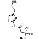 CAS#: 215099-32-4, 2-Methyl-2-Propanyl [4-(2-Aminoethyl)-1,3-Thiazol-2-Yl]Carbamate