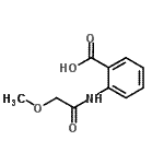 CAS#: 215102-53-7, 2-[(Methoxyacetyl)Amino]Benzoic Acid