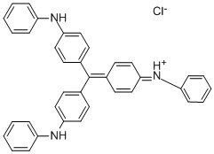 CAS#: 2152-64-9, 4-[(4-Anilinophenyl)-(4-Phenylimino-1-Cyclohexa-2,5-Dienylidene)Methyl]-N-Phenylaniline Hydrochloride
