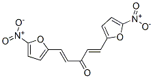 CAS 登录号：2152-70-7， (1E,4E)-1,5-二(5-硝基呋喃-2-基)戊-1,4-二烯-3-酮