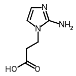 CAS#: 215229-20-2, 3-(2-Amino-1H-Imidazol-1-Yl)Propanoic Acid