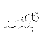 CAS#: 215309-12-9, (3beta)-7-Hydroperoxy-17-Oxoandrost-5-En-3-Yl Acetate