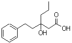 CAS#: 215316-59-9, 3-Hydroxy-3-(2-Phenylethyl)Hexanoic Acid