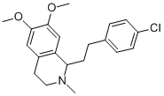 CAS#: 2154-02-1, 1-[2-(4-Chlorophenyl)Ethyl]-6,7-Dimethoxy-2-Methyl-3,4-Dihydro-1H-Isoquinoline