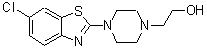 CAS#: 215434-50-7, 2-[4-(6-Chloro-1,3-Benzothiazol-2-Yl)-1-Piperazinyl]Ethanol