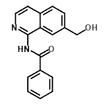 CAS#: 215453-55-7, N-[7-(Hydroxymethyl)-1-Isoquinolinyl]Benzamide