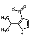 CAS#: 215503-19-8, 2-Isopropyl-3-Nitro-1H-Pyrrole