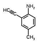 CAS#: 215589-37-0, 2-Ethynyl-4-Methylaniline
