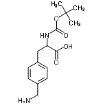 CAS#: 215597-48-1, 4-(Aminomethyl)-N-{[(2-Methyl-2-Propanyl)Oxy]Carbonyl}Phenylalanine