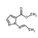 CAS#: 215610-26-7, Methyl 1-[(E)-Ethylideneamino]-1H-Pyrazole-5-Carboxylate