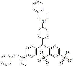 CAS#: 21563-97-3, (Benzyl)[4-[[4-[(Benzyl)Ethylammonio]Phenyl](2,4-Disulphonatophenyl)Methylene]Cyclohexa-2,5-Dien-1-Ylidene](Ethyl)Ammonium