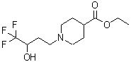 CAS#: 215657-77-5, Ethyl 1-(4,4,4-Trifluoro-3-Hydroxybutyl)-4-Piperidinecarboxylate