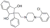 CAS#: 21569-42-6, 2-[2-[4-(2-Chlorophenyl)-1-Piperazinyl]Ethyl]-2-Phenyl-1,3-Indanediol