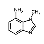 CAS#: 21577-25-3, 1-Methyl-1H-Benzimidazol-7-Amine