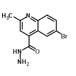 CAS#: 215778-63-5, 6-Bromo-2-Methyl-4-Quinolinecarbohydrazide