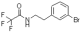 CAS 登录号：215797-81-2， N-[2-(3-溴苯基)乙基]-2,2,2-三氟乙酰胺