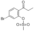 CAS#: 215815-08-0, 1-[4-Bromo-2-[(Methylsulfonyl)Oxy]Phenyl]-1-Propanone
