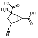 CAS#: 215867-39-3, 2-Amino-4-Cyanobicyclo[3.1.0]Hexane-2,6-Dicarboxylic Acid