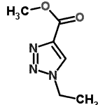 CAS#: 215868-66-9, Methyl 1-Ethyl-1H-1,2,3-Triazole-4-Carboxylate